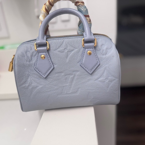 Louis Vuitton Handbags - Louis Vuitton Light Blue Mini Bag